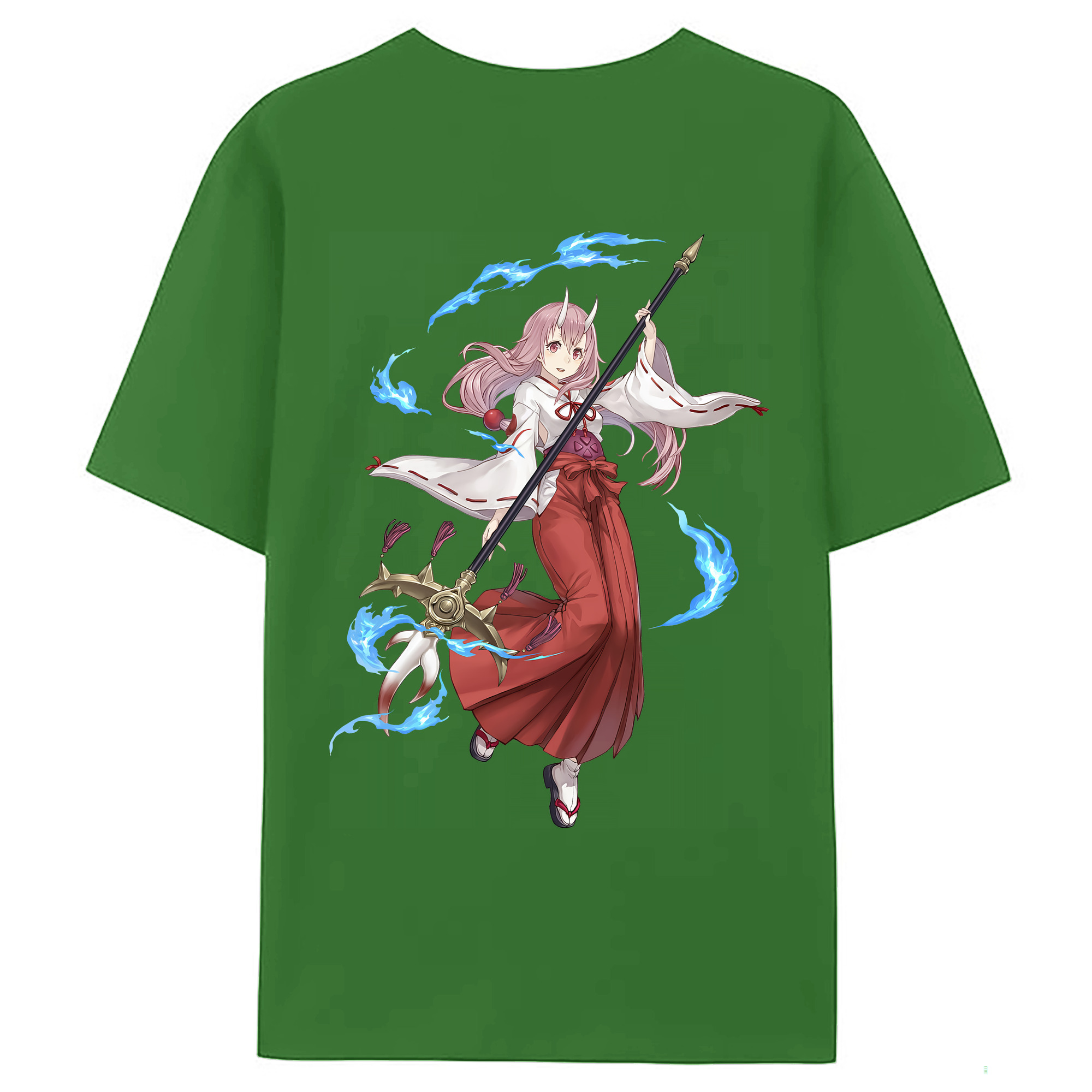 （画像用） 転スラ Regarding Reincarnated to Slime レディース半袖Tシャツ(バックプリント)